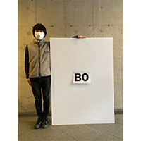 B0パネル印刷のサイズイメージ
